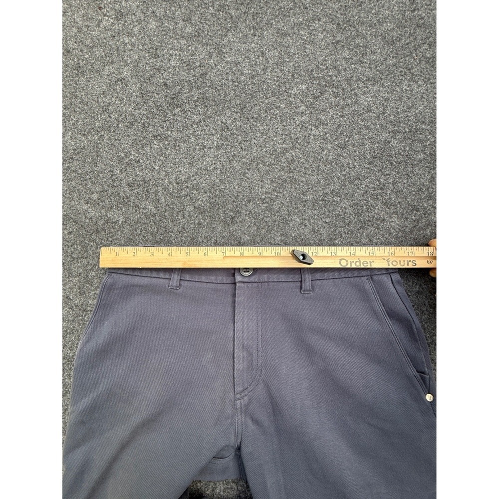 Vuori Meta Pants Mens 32 Charcoal Navy Performance Chino Stretch 5-Pocket - Picture 4 of 11